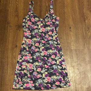 FREE PEOPLE Floral Tank Dress size medium
